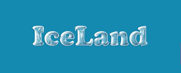 Ice Text Photoshop Tutorial Ice Text Photoshop Tutorial