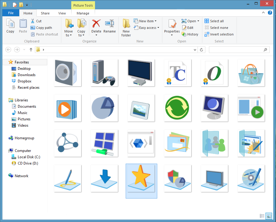 12 Windows 7 Desktop Icon Packs Images