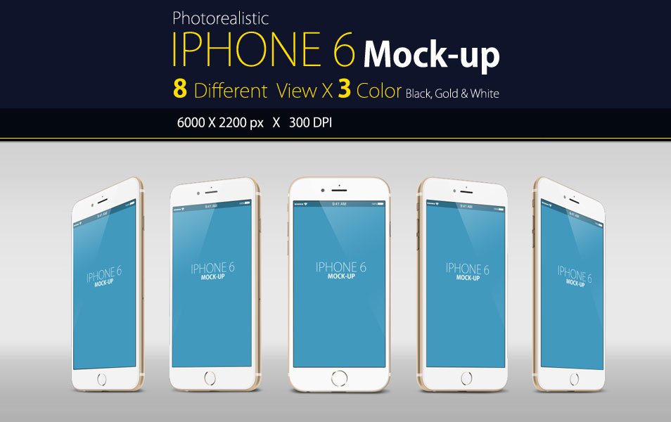 iPhone 6 Mock Up Free