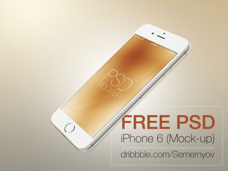 iPhone 6 Mockup Template