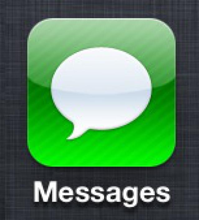 iPhone App Icons Messages