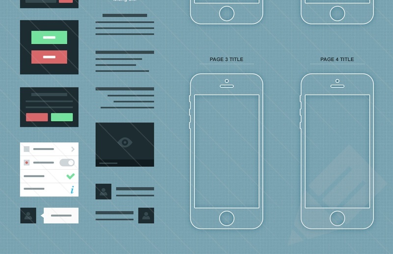 iPhone App Wireframes iPhone App Wireframes