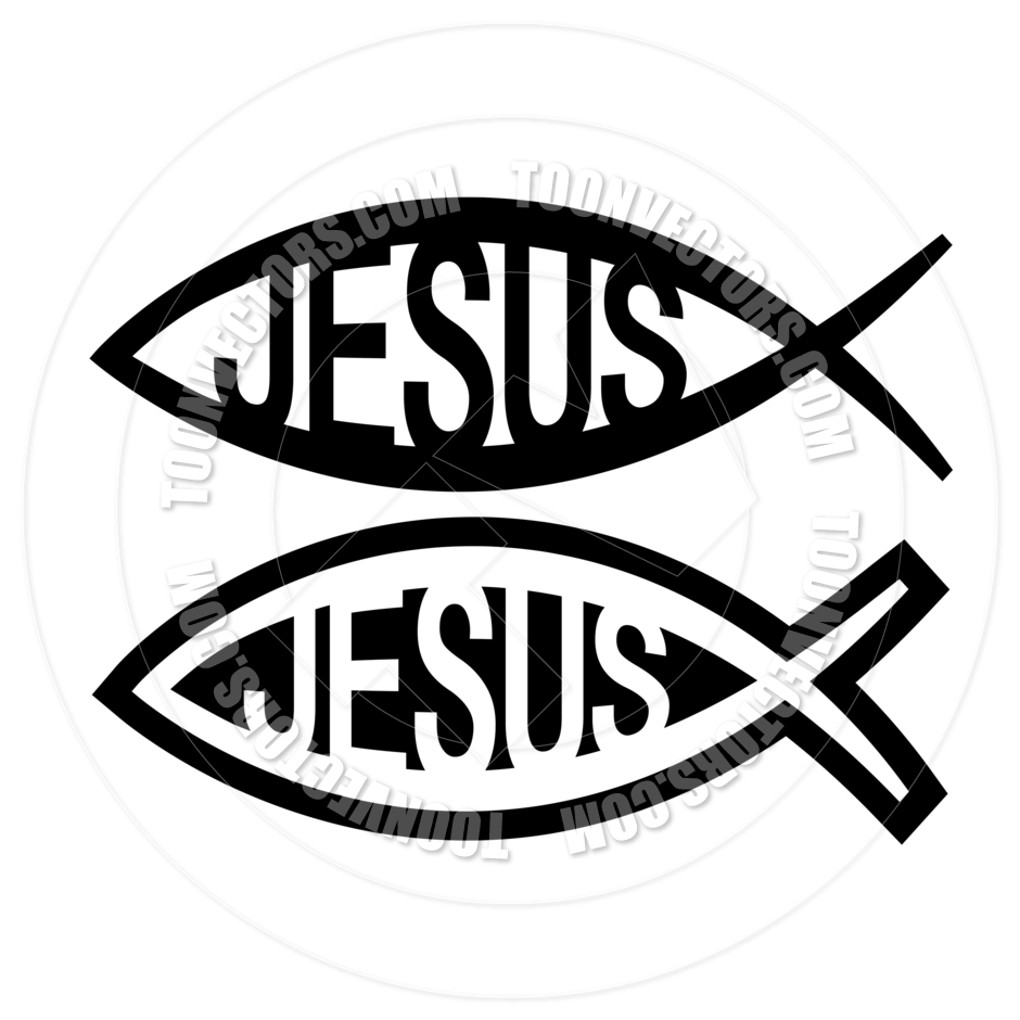 Jesus Fish Symbol Vector