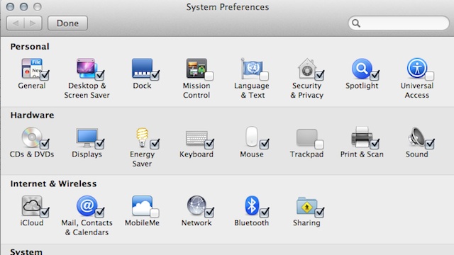 Mac System Preferences Icon