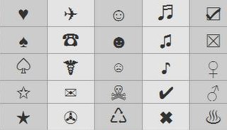 Make Music Notes Facebook Symbol Make Music Notes Facebook Symbol