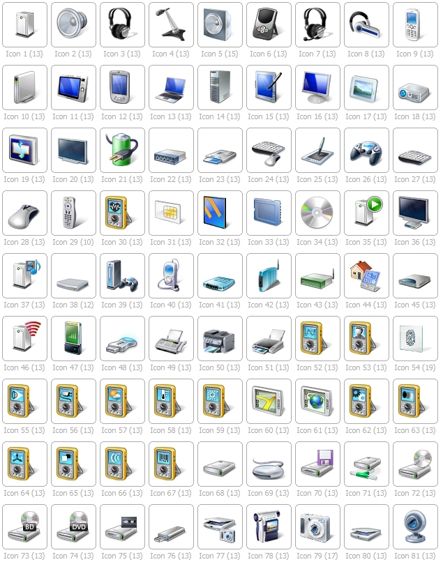 Microsoft DLL Icons