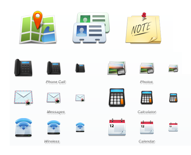 Mobile App Icon Sets
