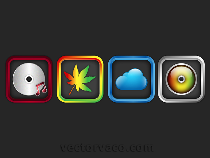 Mobile App Icon Sets