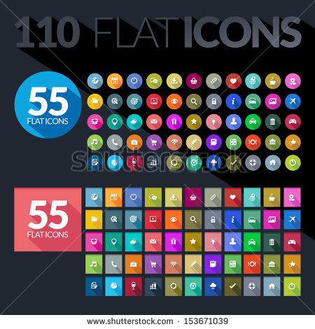 Mobile App Icon Sets