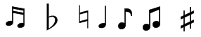 Music Note Symbol Text Emoticon Images Music Note Symbol Text Emoticon Images