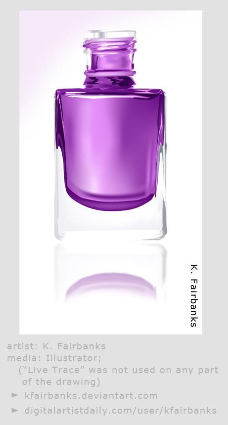 Nail Polish Bottle Sketch