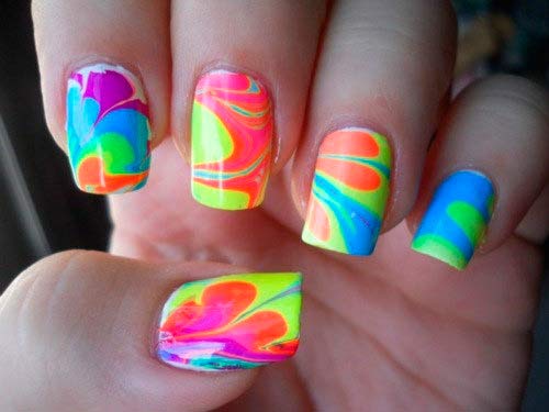 Neon Nail Designs