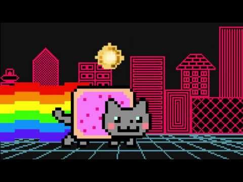 Nyan Cat 2048 Pixels Wide and 1152 Tall