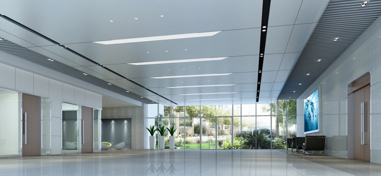 Office Building Lobby Design