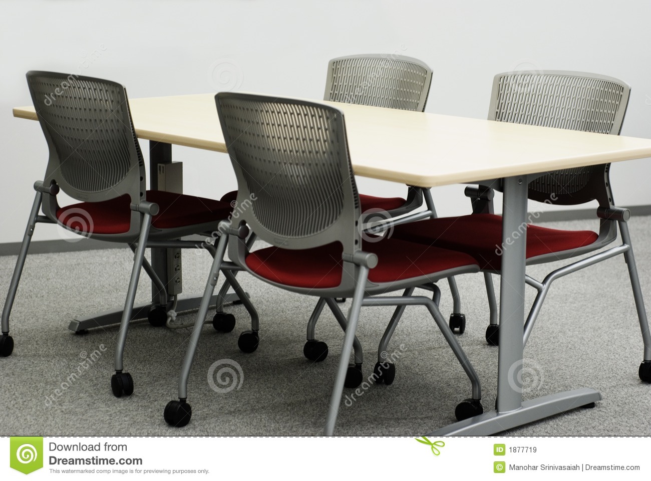 Office Table and Chairs