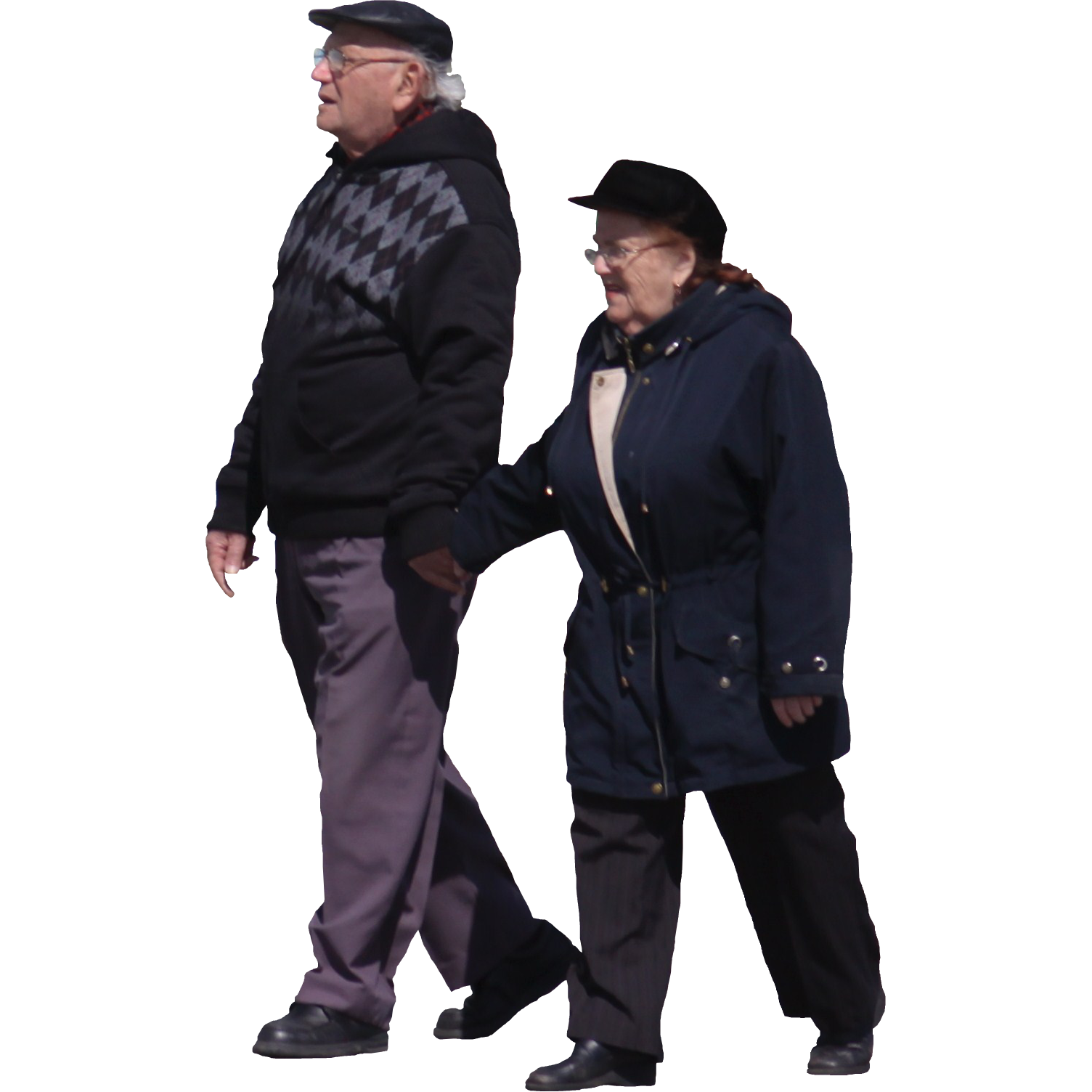 Old People Walking Holding Hands Old People Walking Holding Hands