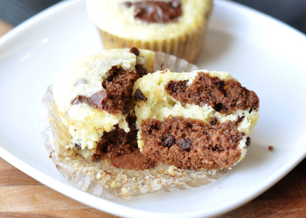 Orange Chocolate Swirl Muffins