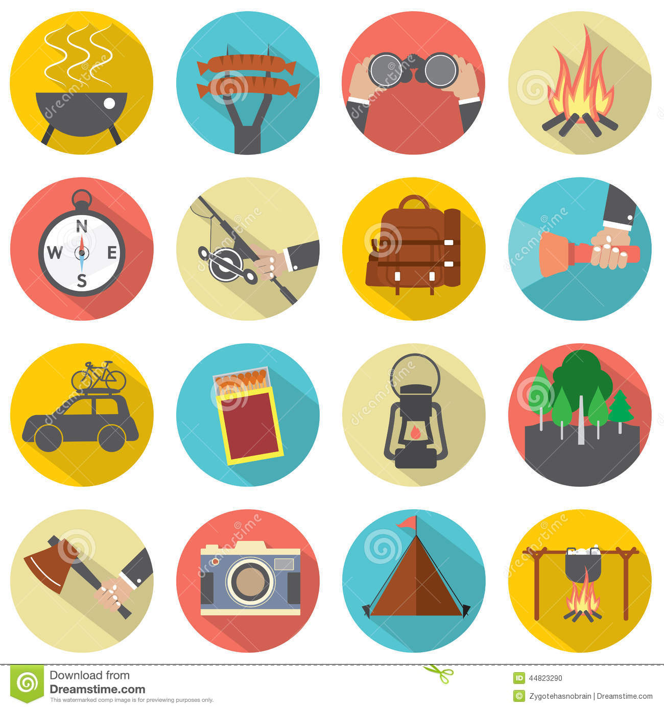 Outdoor Activity Icons Outdoor Activity Icons