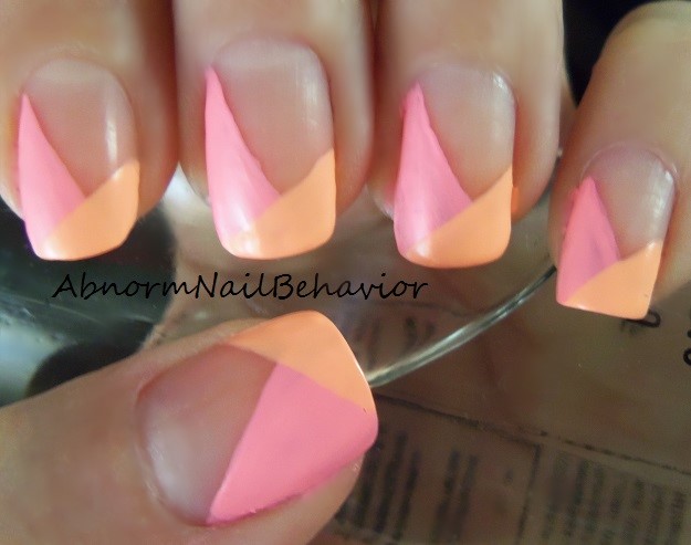 Peach French Tip Nails Designs Peach French Tip Nails Designs