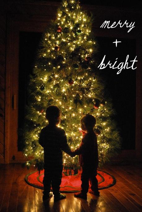 Photographing Kids in Front of a Christmas Tree