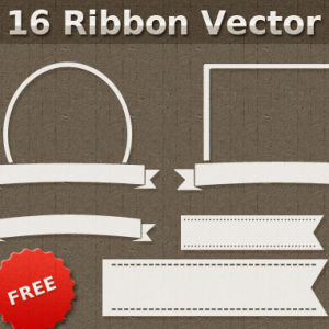 Photoshop Ribbon Shapes