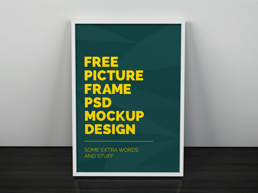 Picture Frame PSD Mockup Templates Free