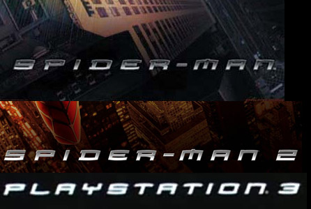 PlayStation 3 Spider-Man Font