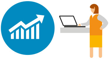 Predictive Customer Analytics Icons