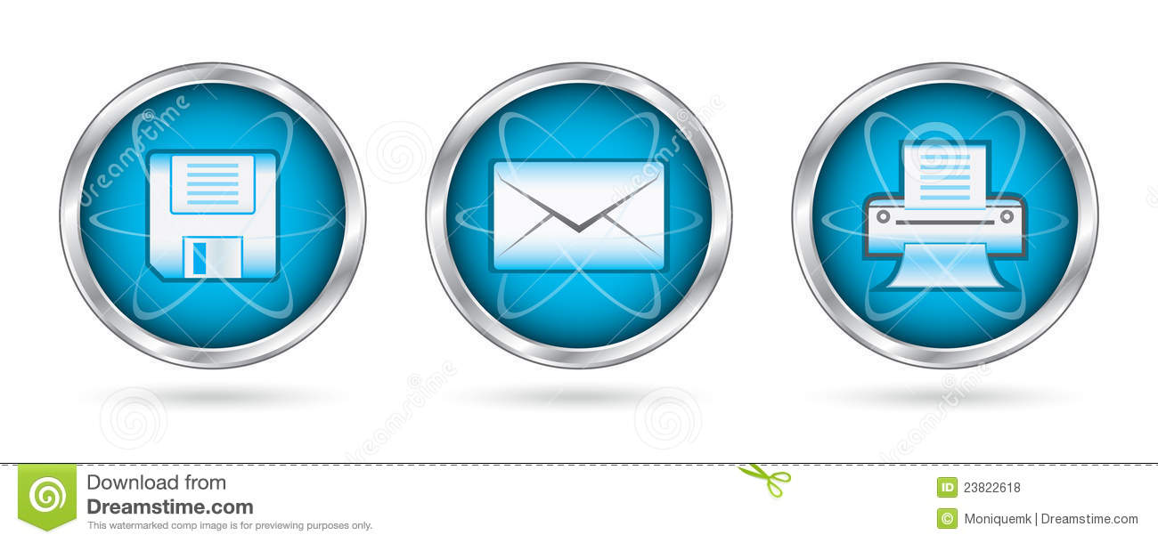 Print Button Icon Print Button Icon