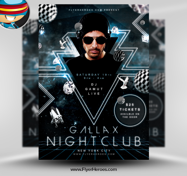 PSD Club Flyer Templates