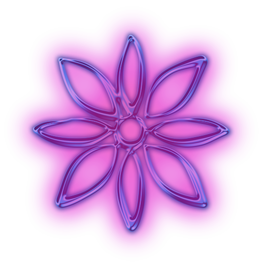 Purple Flower Icon