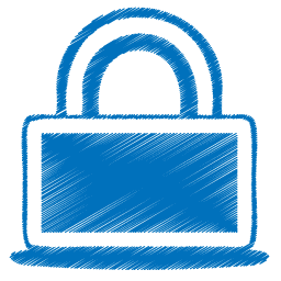 Red Lock Icon Red Lock Icon