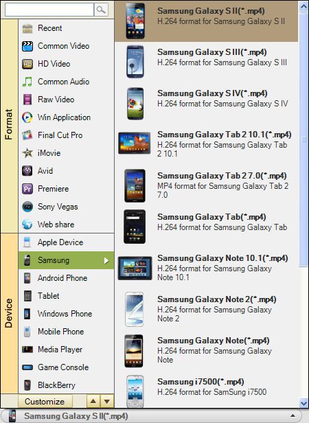 Samsung Galaxy Icon Glossary