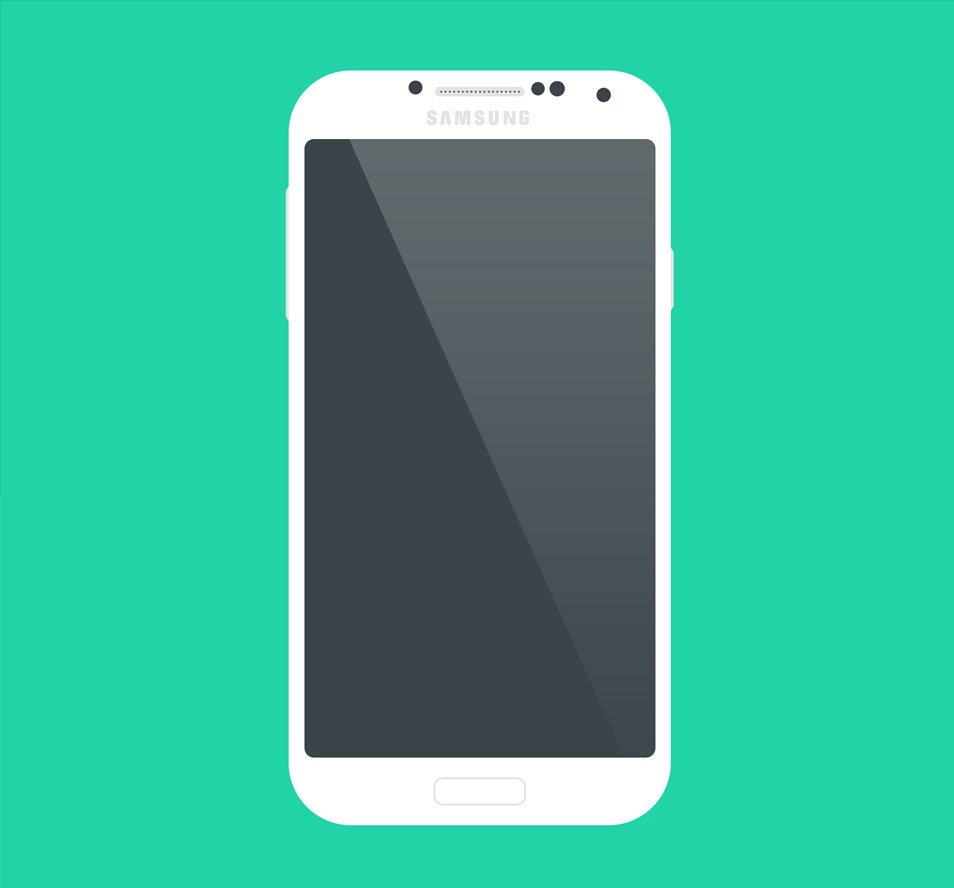 Samsung Galaxy Phone Template Samsung Galaxy Phone Template