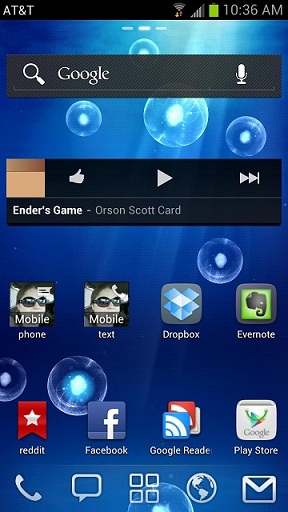 Samsung Galaxy S3 Home Screen Icons