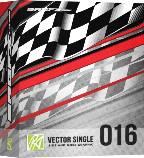 School of Racing Graphics Vector