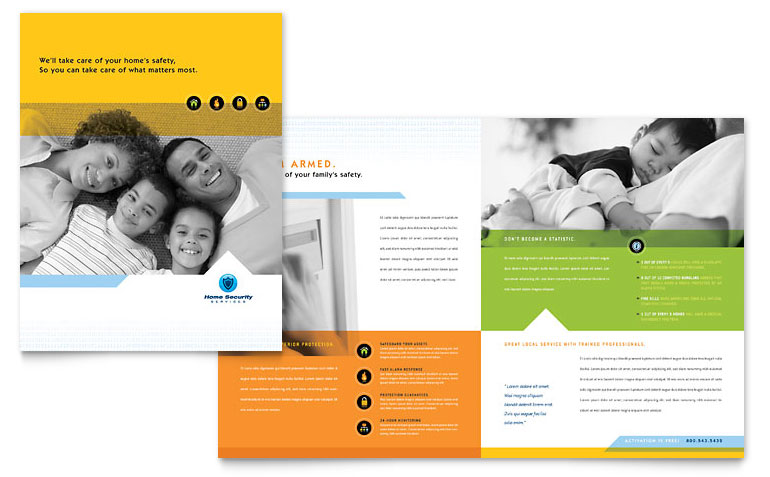Security Brochure Template Security Brochure Template