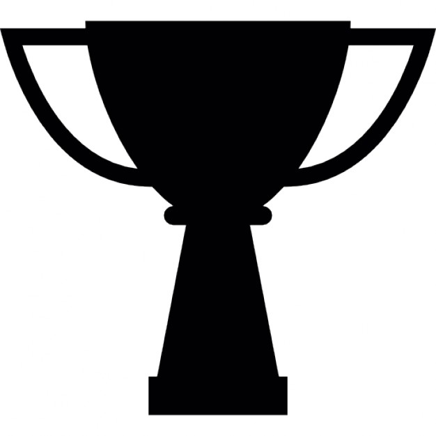 Silhouette Trophy Icon