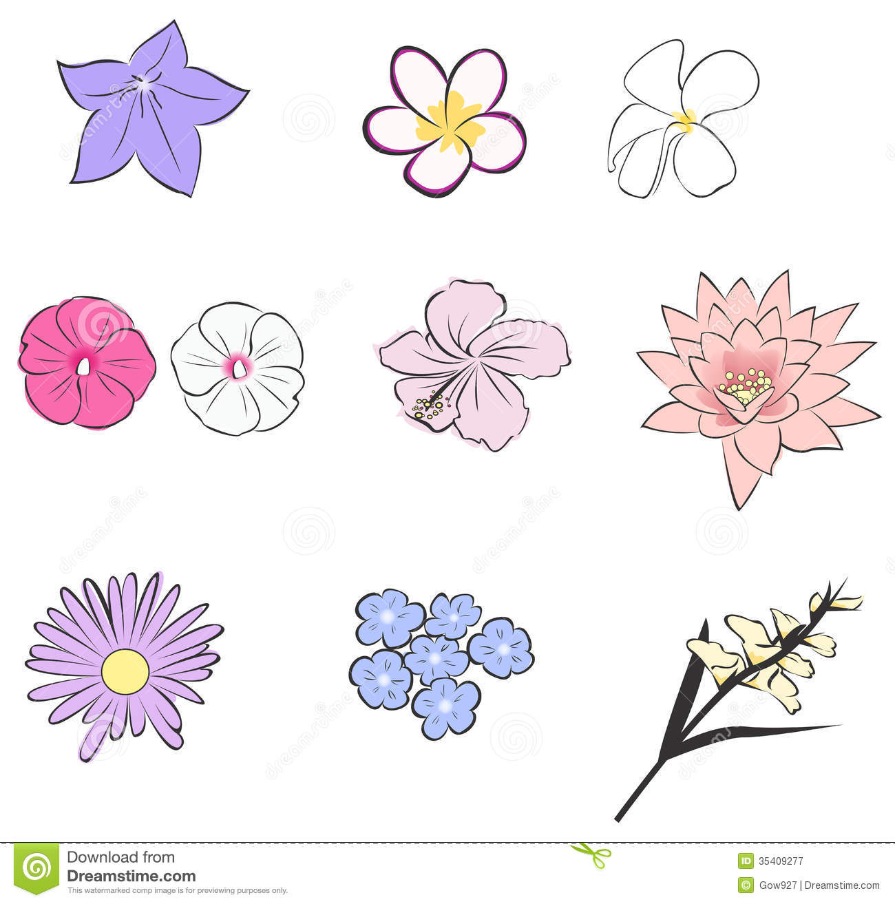 Simple Flower Vector