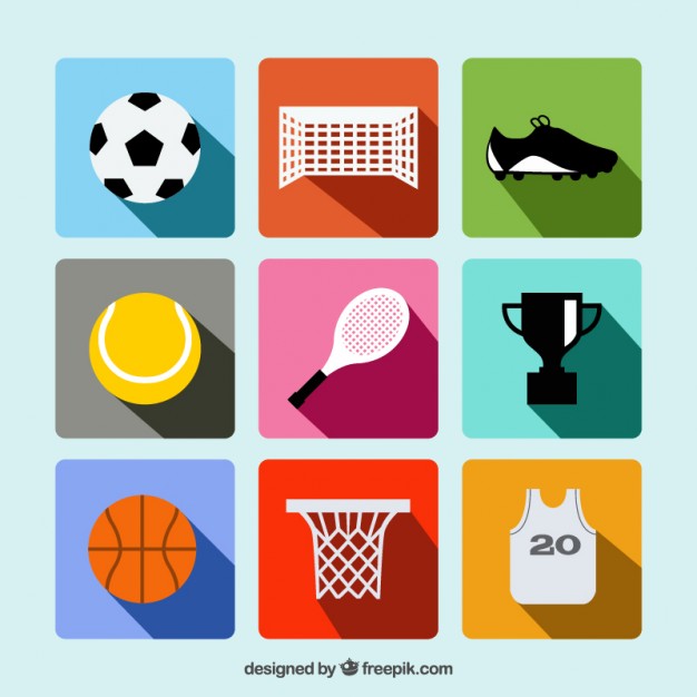 Sports Icons Vector Free Download