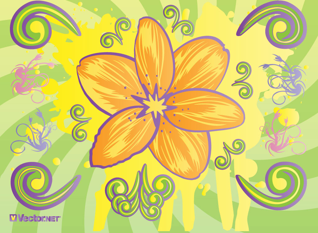 Spring Flowers Clip Art