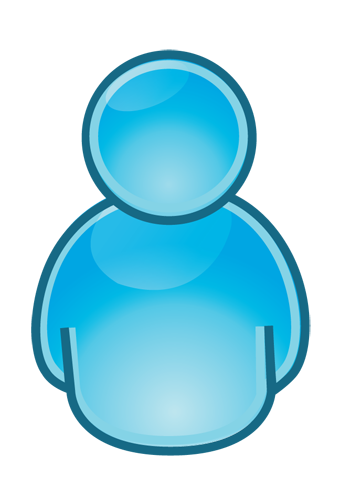 Team Clip Art Blue Person Icon