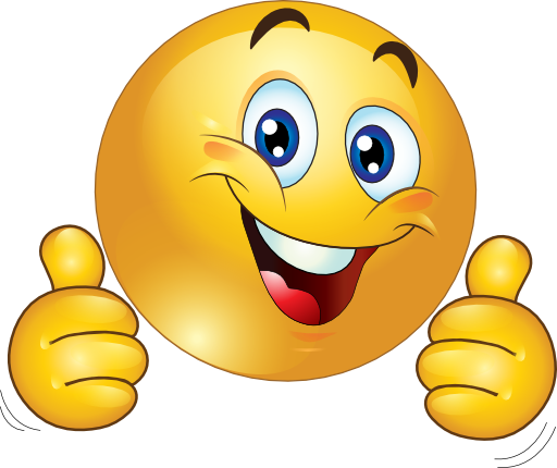 Thumbs Up Smiley Clip Art