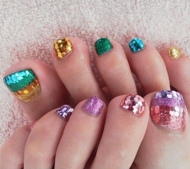 Toe Nail Art Design