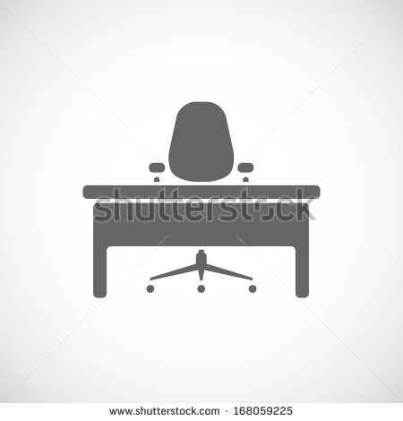 Top View Table and Chair Icon