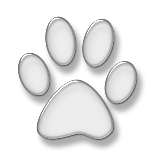 Transparent Cat Paw Print
