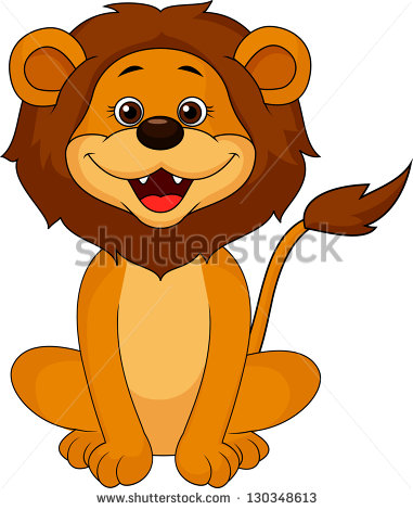 Transparent Cute Cartoon Lion