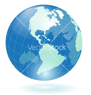 Transparent Globe Vector