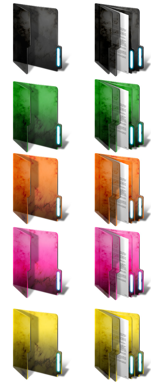 Transparent Windows Folder Icon