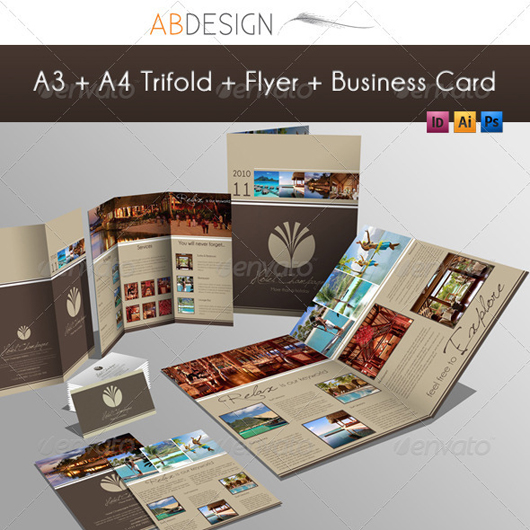 Tri-Fold Brochure Template